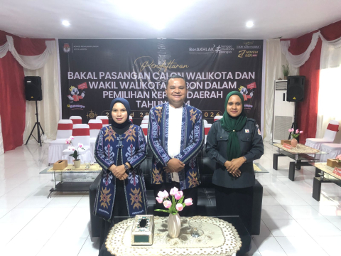 Bawaslu Awasi Pendaftaran Paslon Walikota- Wakil Walikota Ambon Hari Pertama