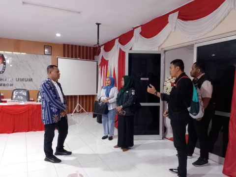 Pengawasan Pendaftaran Calon Kepala Daerah di KPU Kota Ambon 